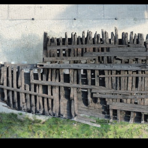 Powiększ obraz: Render modelu fotogrametrycznego - widok aksonometryczny z góry